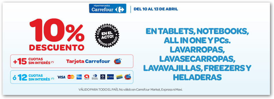 Identificador de cliente Carrefour Argentina